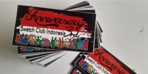 Sticker Aniversary Swatch Club Indonesia